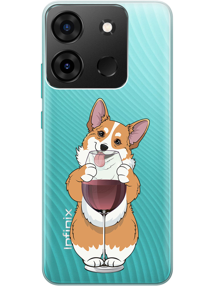 Силиконовый чехол на Infinix Smart 7 Plus с принтом "Корги и бокал" прозрачный, Прозрачный;белый;бордовый, 773941961
Силиконовый чехол на Infinix Smart 7 Plus с принтом "Корги и бокал" прозрачный, Прозрачный;белый;бордовый, 773941961