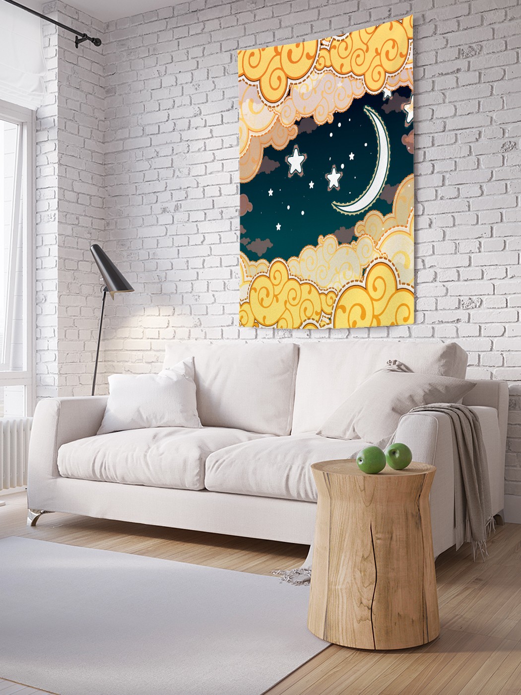 Вертикальное фотопанно на стену JoyArty Прелестное лунное небо 150x200 см, Прелестное лунное небо
Вертикальное фотопанно на стену JoyArty Прелестное лунное небо 150x200 см, Прелестное лунное небо