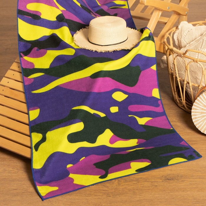 Полотенце пляжное Этель "Purple khaki" 70*140 см,100%п/э, 250гр/м2,, Этель: Пляжные полотенца
Полотенце пляжное Этель "Purple khaki" 70*140 см,100%п/э, 250гр/м2,, Этель: Пляжные полотенца