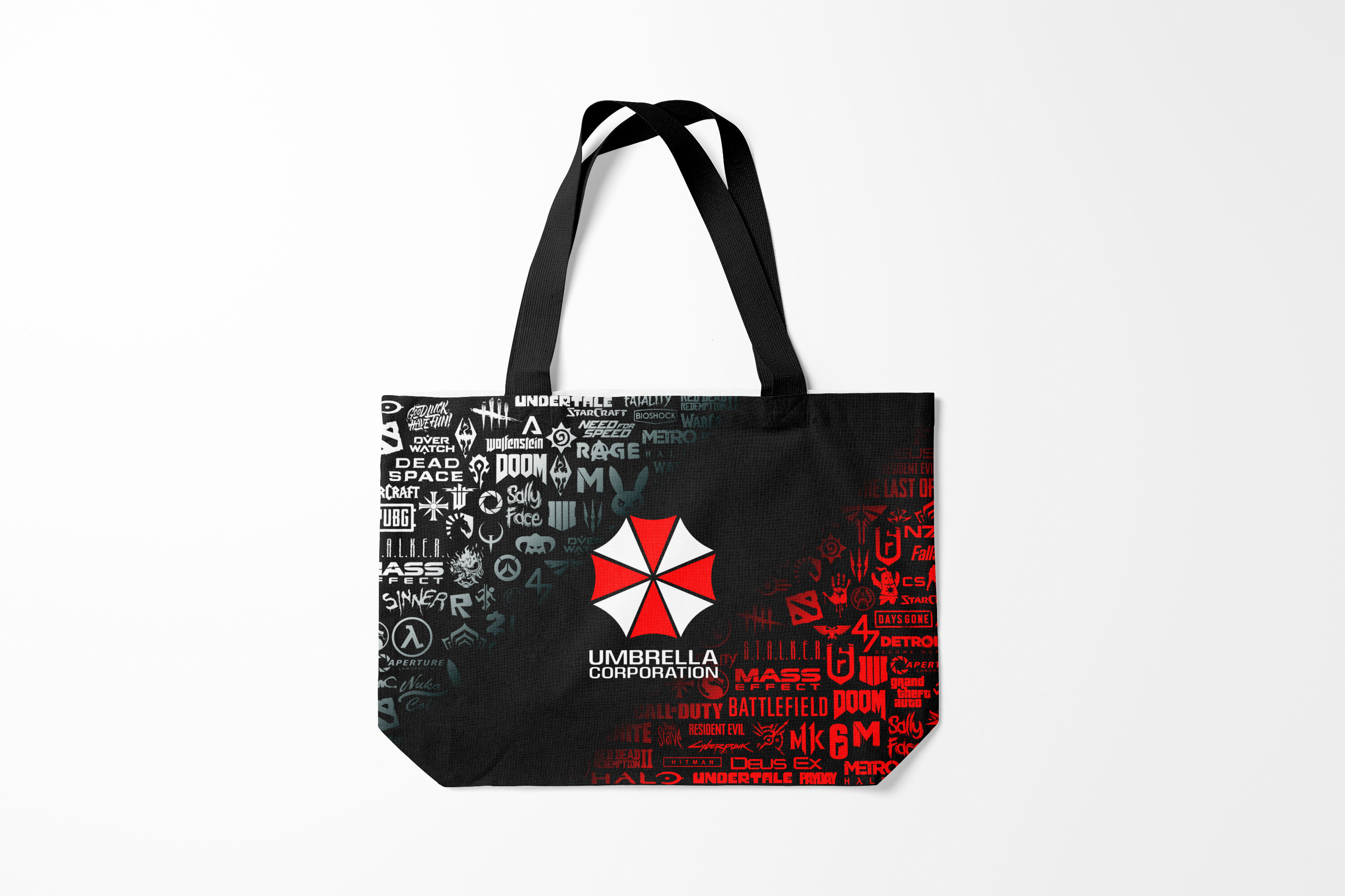Сумка шoппер унисекс Burnettie Resident evil UMBRELLA CORP, черный, Resident evil UMBRELLA CORP
Сумка шoппер унисекс Burnettie Resident evil UMBRELLA CORP, черный, Resident evil UMBRELLA CORP