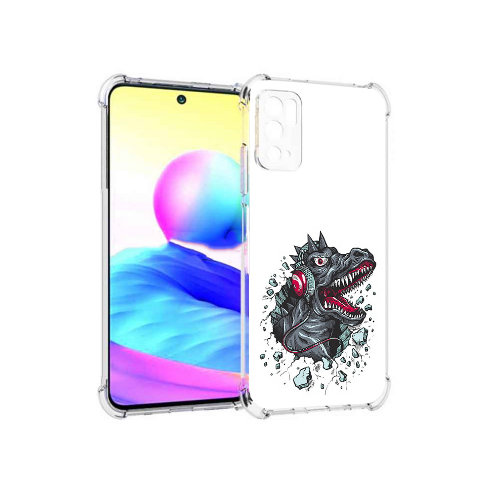Чехол MyPads Tocco для Xiaomi Poco M3 Pro Нарисованный динозавр в наушниках, Прозрачный, Tocco
Чехол MyPads Tocco для Xiaomi Poco M3 Pro Нарисованный динозавр в наушниках, Прозрачный, Tocco