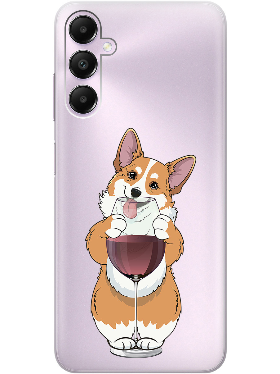 Силиконовый чехол на Samsung Galaxy A05s с принтом "Корги и бокал" прозрачный, Прозрачный;белый;бордовый, 776583761
Силиконовый чехол на Samsung Galaxy A05s с принтом "Корги и бокал" прозрачный, Прозрачный;белый;бордовый, 776583761