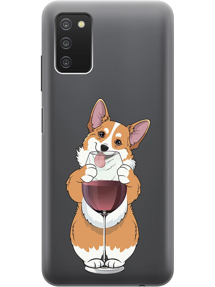 Силиконовый чехол на Samsung Galaxy A03s с принтом "Корги и бокал" прозрачный, Прозрачный;белый;бордовый, 732241161
Силиконовый чехол на Samsung Galaxy A03s с принтом "Корги и бокал" прозрачный, Прозрачный;белый;бордовый, 732241161