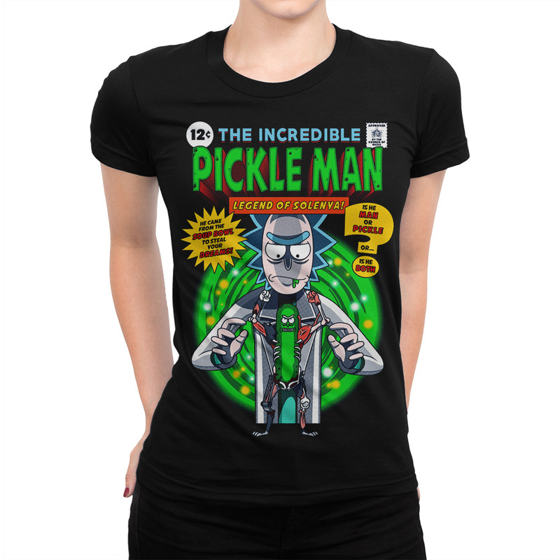 Футболка женская DreamShirts Studio Рик и Морти - Огурчик Рик 1 черная L, Черный, Рик и Морти - Огурчик Рик 1
Футболка женская DreamShirts Studio Рик и Морти - Огурчик Рик 1 черная L, Черный, Рик и Морти - Огурчик Рик 1