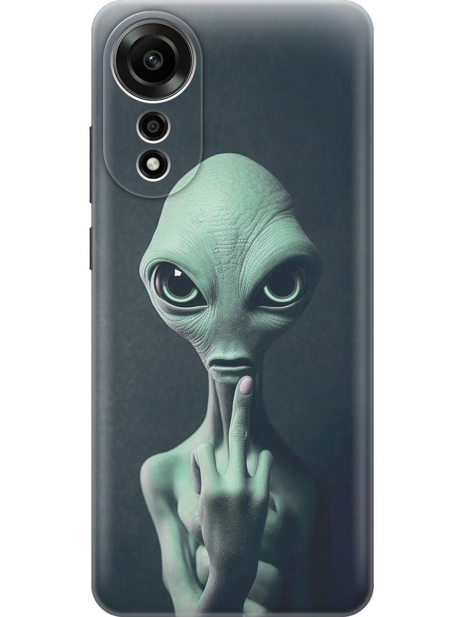 Силиконовый чехол на Oppo A78 4G с принтом "Инопланетянин", Прозрачный;зеленый;синий;черный, 782629413
Силиконовый чехол на Oppo A78 4G с принтом "Инопланетянин", Прозрачный;зеленый;синий;черный, 782629413