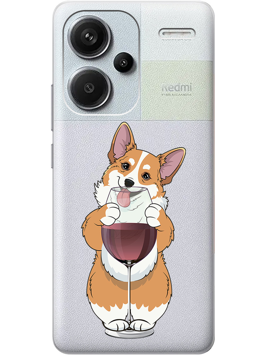 Силиконовый чехол на Xiaomi Redmi Note 13 Pro + с принтом "Корги и бокал" прозрачный, Прозрачный;белый;бордовый, 776589261
Силиконовый чехол на Xiaomi Redmi Note 13 Pro + с принтом "Корги и бокал" прозрачный, Прозрачный;белый;бордовый, 776589261