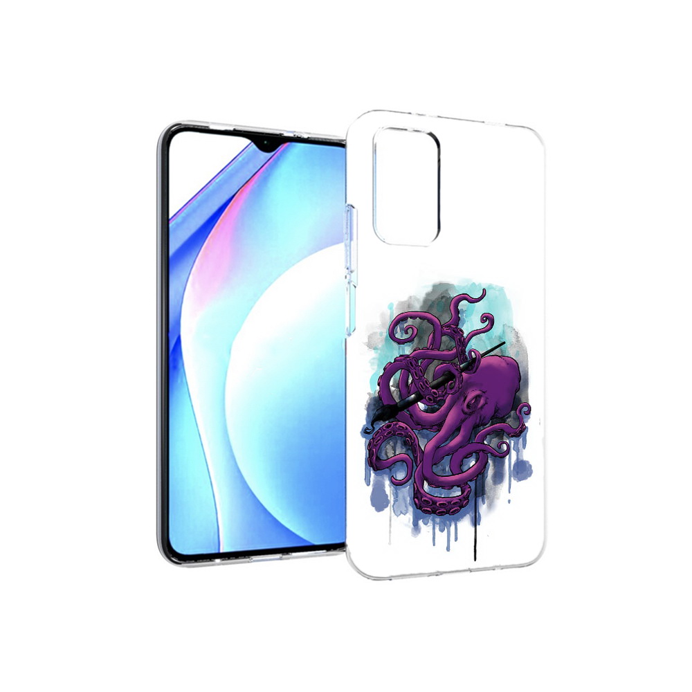 Чехол MyPads Tocco для Xiaomi Redmi 9T фиолетовый осьминог (PT226951.281.658), Прозрачный, Tocco
Чехол MyPads Tocco для Xiaomi Redmi 9T фиолетовый осьминог (PT226951.281.658), Прозрачный, Tocco