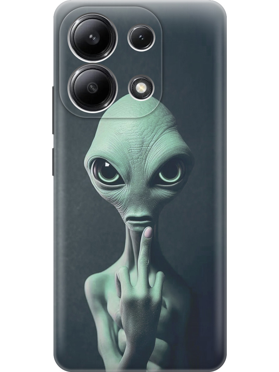Силиконовый чехол на Xiaomi Redmi Note 13 4G с принтом "Инопланетянин", Прозрачный;зеленый;синий;черный, 782622813
Силиконовый чехол на Xiaomi Redmi Note 13 4G с принтом "Инопланетянин", Прозрачный;зеленый;синий;черный, 782622813