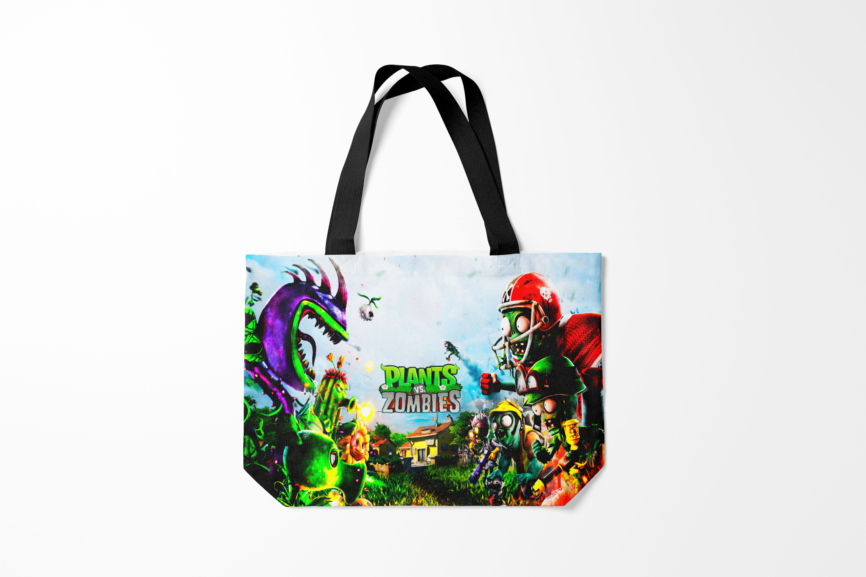 Сумка шoппер унисекс Burnettie Plants vs. Zombies, голубой; зеленый, Plants vs. Zombies
Сумка шoппер унисекс Burnettie Plants vs. Zombies, голубой; зеленый, Plants vs. Zombies