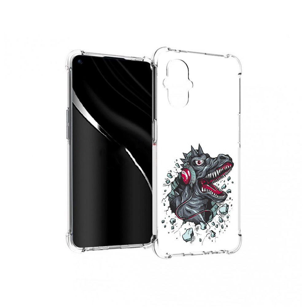 Чехол MyPads Tocco для OnePlus Nord N20 5G Нарисованный динозавр в наушниках, Прозрачный, Tocco
Чехол MyPads Tocco для OnePlus Nord N20 5G Нарисованный динозавр в наушниках, Прозрачный, Tocco