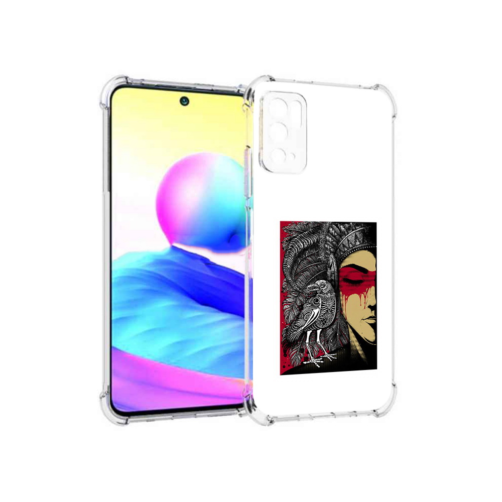 Чехол MyPads Tocco для Xiaomi Poco M3 Pro девушка с вороном в абстракции, Прозрачный, Tocco
Чехол MyPads Tocco для Xiaomi Poco M3 Pro девушка с вороном в абстракции, Прозрачный, Tocco