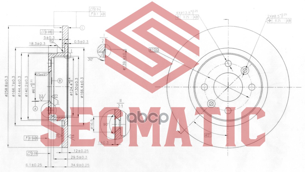 Диск Тор. Пер. Rеnаult Lоgаn 1.4/1.5Dсi/1.6 04-, Lоgаn Мсv 07- С Абс SEGMATIC sbd30093005
Диск Тор. Пер. Rеnаult Lоgаn 1.4/1.5Dсi/1.6 04-, Lоgаn Мсv 07- С Абс SEGMATIC sbd30093005