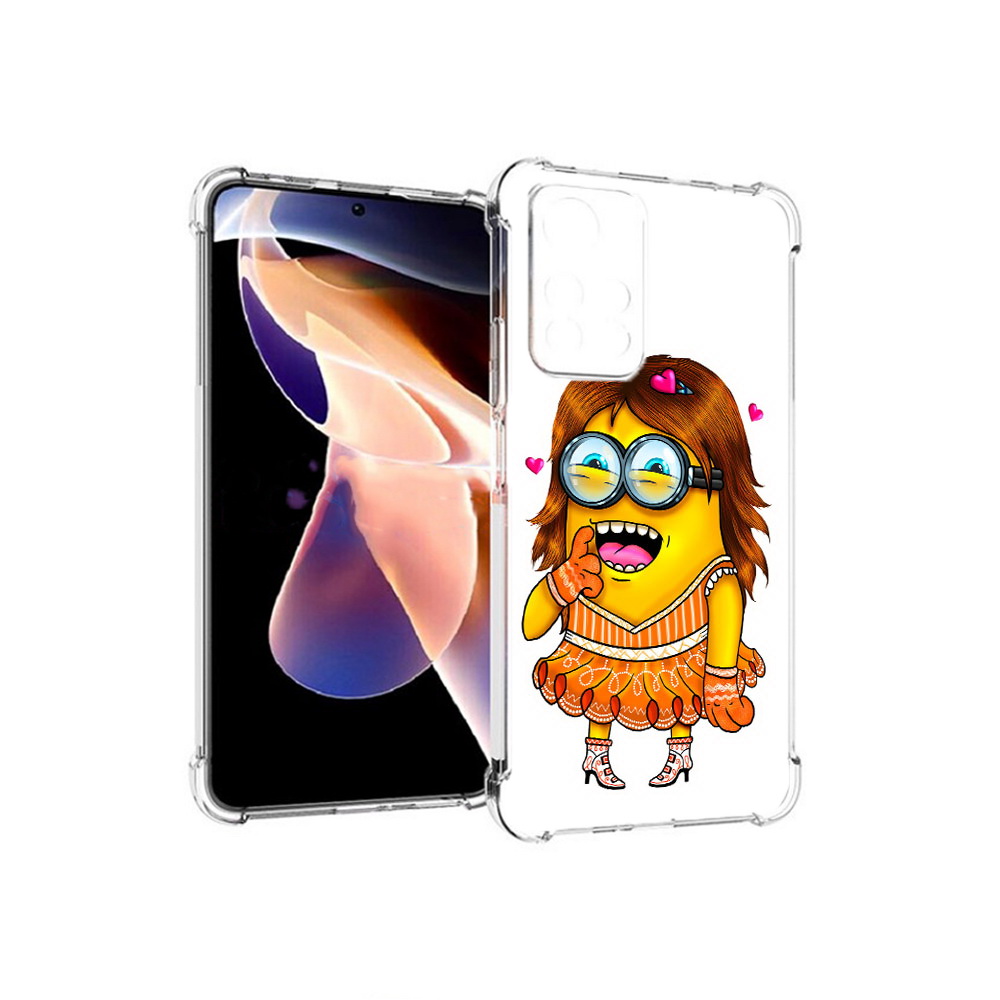 Чехол MyPads Tocco для Xiaomi Redmi Note 11 Pro Миньон девочка (PT224811.282.116), Прозрачный, Tocco
Чехол MyPads Tocco для Xiaomi Redmi Note 11 Pro Миньон девочка (PT224811.282.116), Прозрачный, Tocco