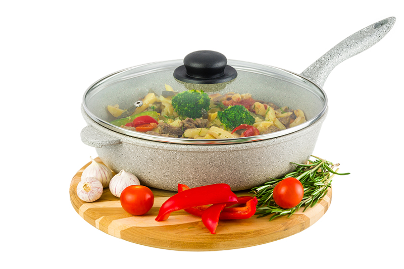 Сковорода глубокая Elan Gallery ГАРМОНИЯ ВКУСА Серый агат 28 см с крышкой, несъёмная ручка, Elan Gallery-75
Сковорода глубокая Elan Gallery ГАРМОНИЯ ВКУСА Серый агат 28 см с крышкой, несъёмная ручка, Elan Gallery-75