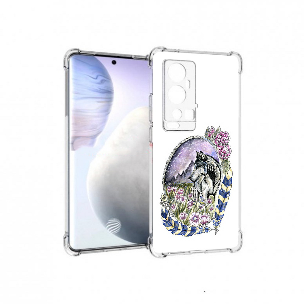 Чехол MyPads Tocco для Vivo X60 Pro Plus нарисованный волк в цветах с перьями, Прозрачный, Tocco
Чехол MyPads Tocco для Vivo X60 Pro Plus нарисованный волк в цветах с перьями, Прозрачный, Tocco