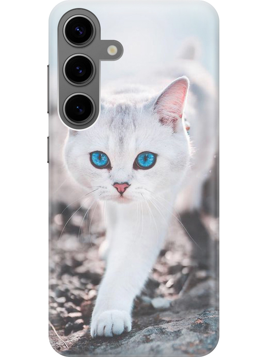Силиконовый чехол на Samsung Galaxy S24 с рисунком "Голубоглазый кот", Белый;серый;синий, 20011912
Силиконовый чехол на Samsung Galaxy S24 с рисунком "Голубоглазый кот", Белый;серый;синий, 20011912