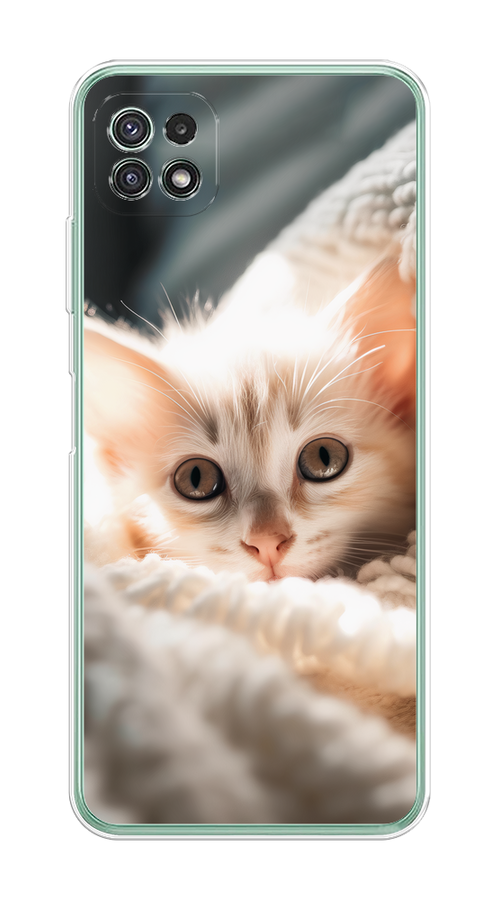 Чехол на Samsung Galaxy A22s 5G "Белый шкодливый котенок", Серый;белый;бежевый;оранжевый, 2104250-1
Чехол на Samsung Galaxy A22s 5G "Белый шкодливый котенок", Серый;белый;бежевый;оранжевый, 2104250-1