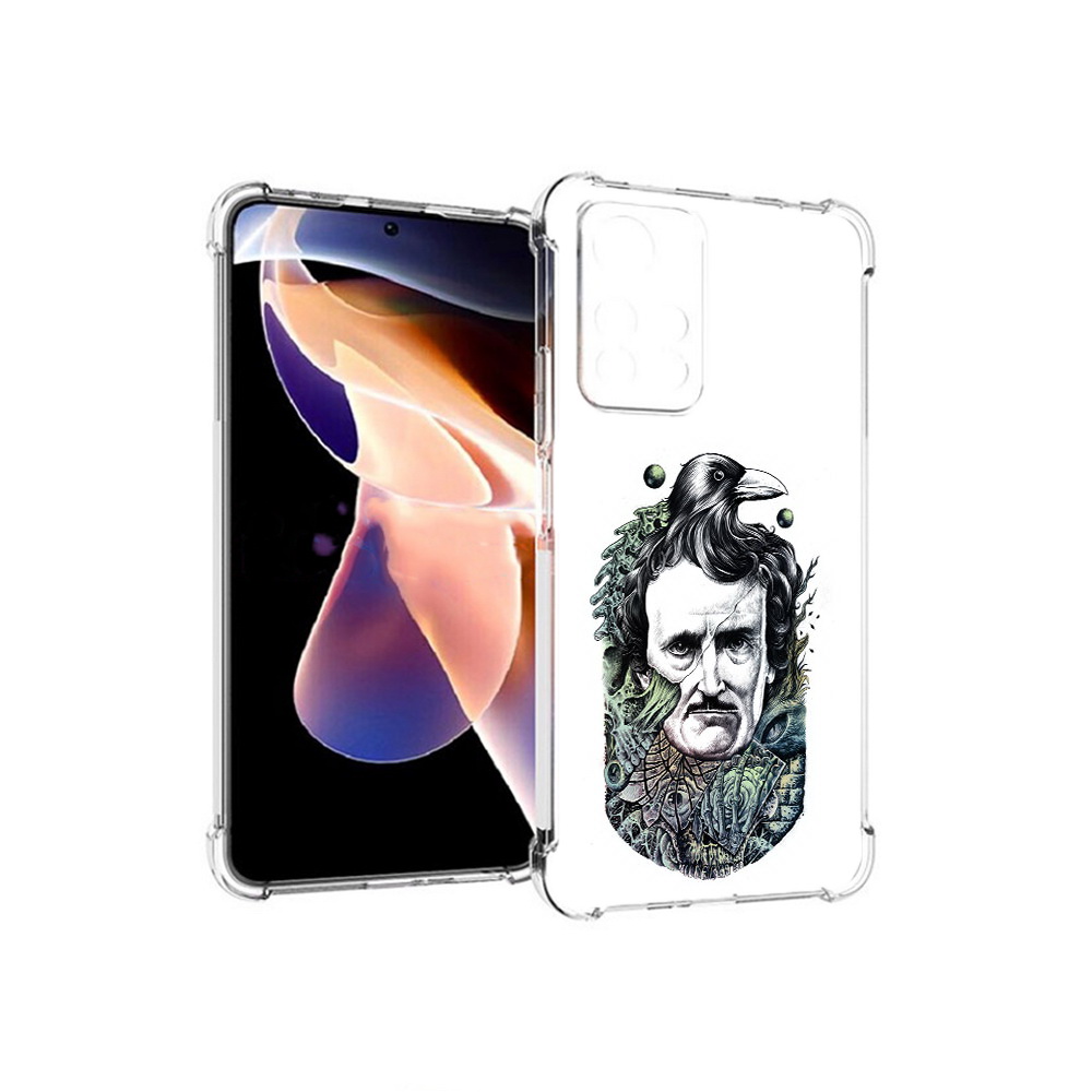 Чехол MyPads Tocco для Xiaomi Redmi Note 11 Pro Эдгар Аллан с вороном (PT224811.282.203), Прозрачный, Tocco
Чехол MyPads Tocco для Xiaomi Redmi Note 11 Pro Эдгар Аллан с вороном (PT224811.282.203), Прозрачный, Tocco