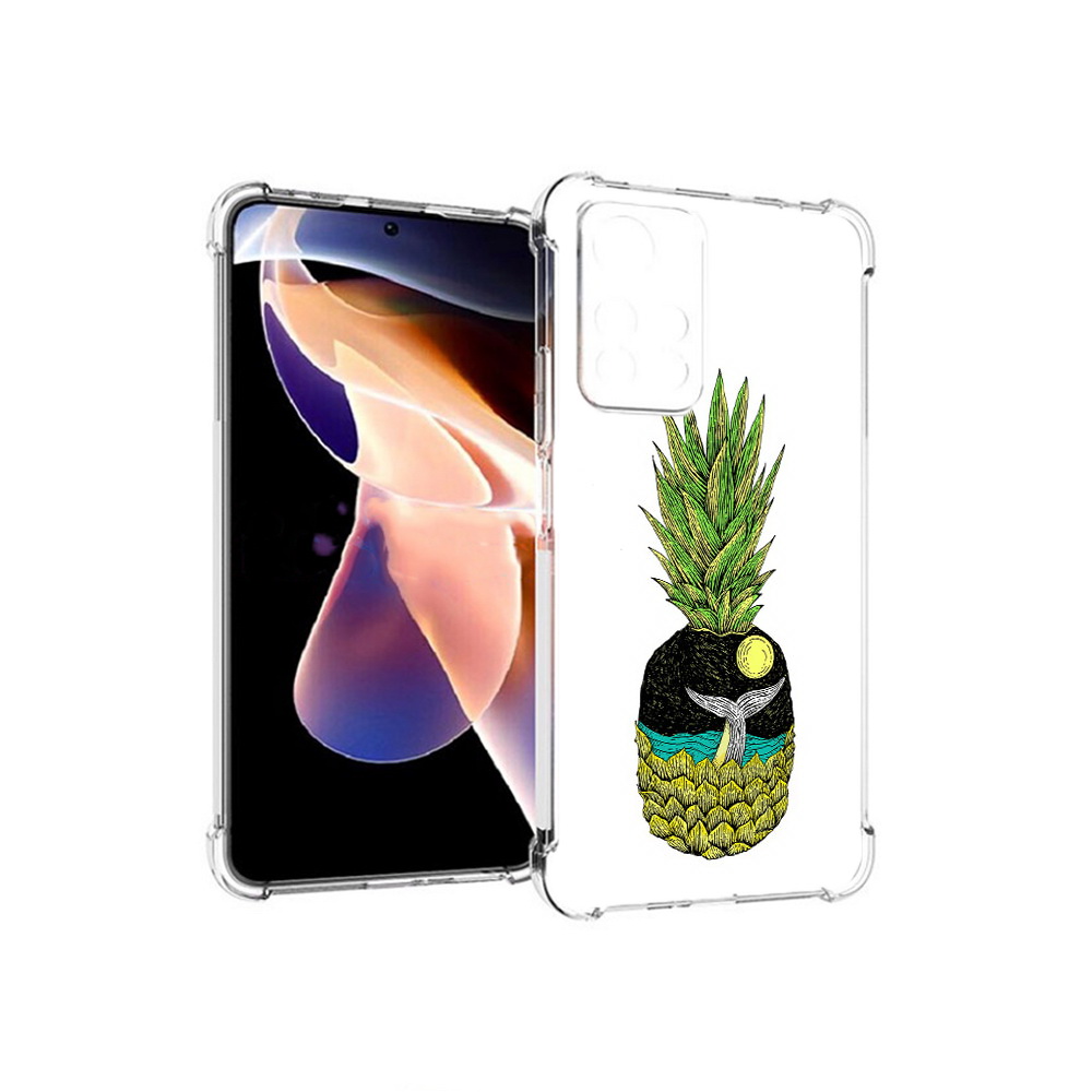 Чехол MyPads Tocco для Xiaomi Redmi Note 11 Pro ананас с китом (PT224811.282.220), Прозрачный, Tocco
Чехол MyPads Tocco для Xiaomi Redmi Note 11 Pro ананас с китом (PT224811.282.220), Прозрачный, Tocco