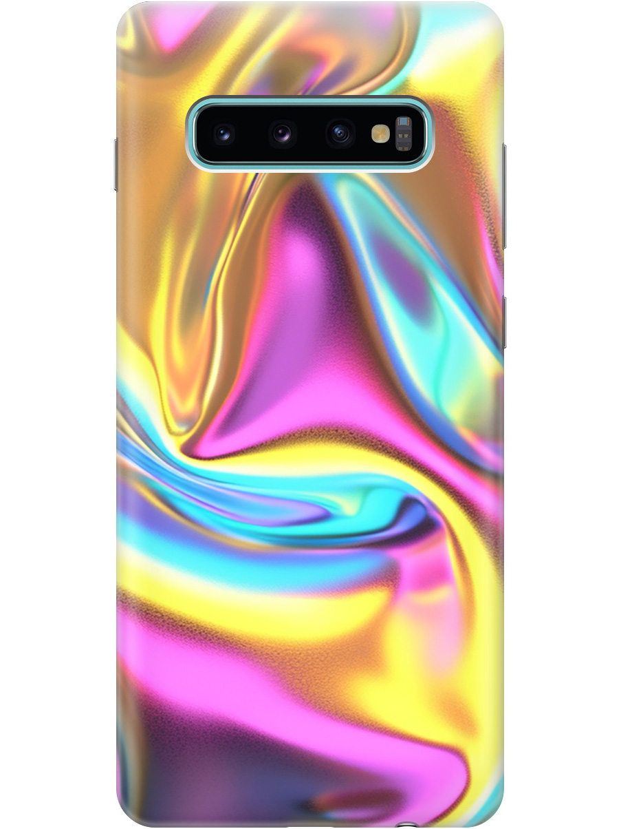 Силиконовый чехол на Samsung Galaxy S10+ с принтом "Ультрафиолетовая абстракция", Прозрачный;желтый;фиолетовый, 720461131
Силиконовый чехол на Samsung Galaxy S10+ с принтом "Ультрафиолетовая абстракция", Прозрачный;желтый;фиолетовый, 720461131