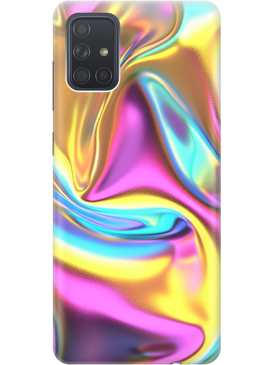 Силиконовый чехол на Samsung Galaxy A71 с принтом "Ультрафиолетовая абстракция", Прозрачный;желтый;фиолетовый, 722411431
Силиконовый чехол на Samsung Galaxy A71 с принтом "Ультрафиолетовая абстракция", Прозрачный;желтый;фиолетовый, 722411431
