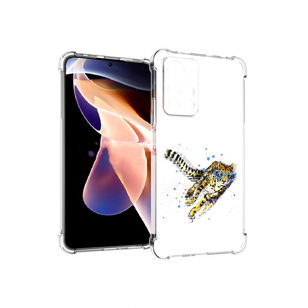 Чехол MyPads Tocco для Xiaomi Redmi Note 11 Pro гепард в очках (PT224811.282.287), Прозрачный, Tocco
Чехол MyPads Tocco для Xiaomi Redmi Note 11 Pro гепард в очках (PT224811.282.287), Прозрачный, Tocco