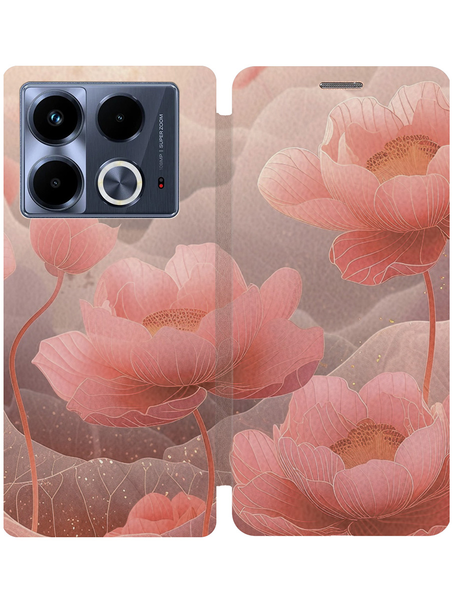 Чехол-книжка на Infinix Note 40 с принтом "Магические цветы" золотой, Золотистый;красный;розовый, 782626423
Чехол-книжка на Infinix Note 40 с принтом "Магические цветы" золотой, Золотистый;красный;розовый, 782626423