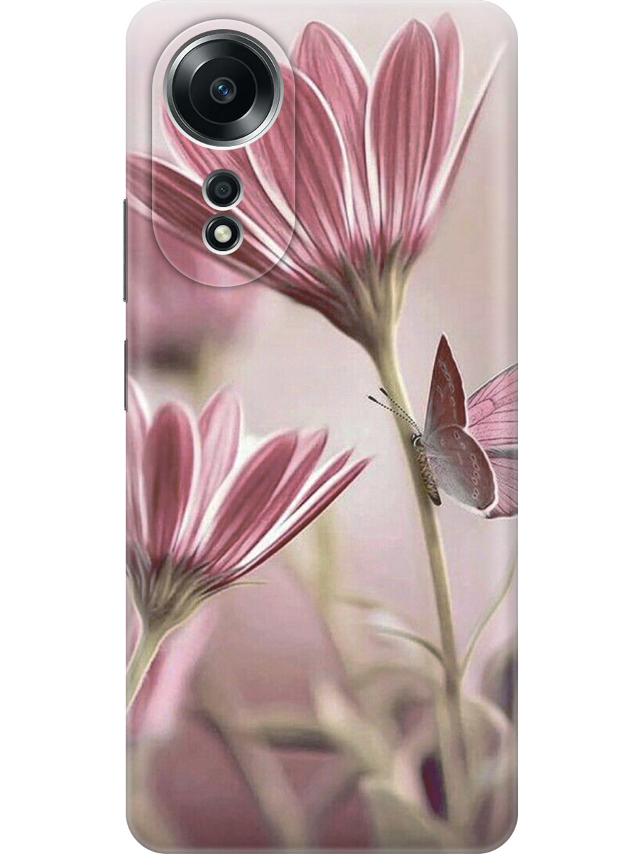 Силиконовый чехол на Oppo A58 4G с принтом "Бабочка на розовом цветке", Прозрачный;бежевый;розовый, 782630023
Силиконовый чехол на Oppo A58 4G с принтом "Бабочка на розовом цветке", Прозрачный;бежевый;розовый, 782630023