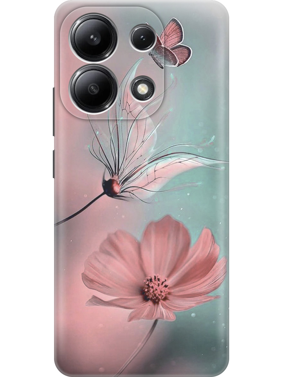 Силиконовый чехол на Xiaomi Redmi Note 13 4G с принтом "Бабочка и цветы", Прозрачный;голубой;розовый;серый, 782622822
Силиконовый чехол на Xiaomi Redmi Note 13 4G с принтом "Бабочка и цветы", Прозрачный;голубой;розовый;серый, 782622822