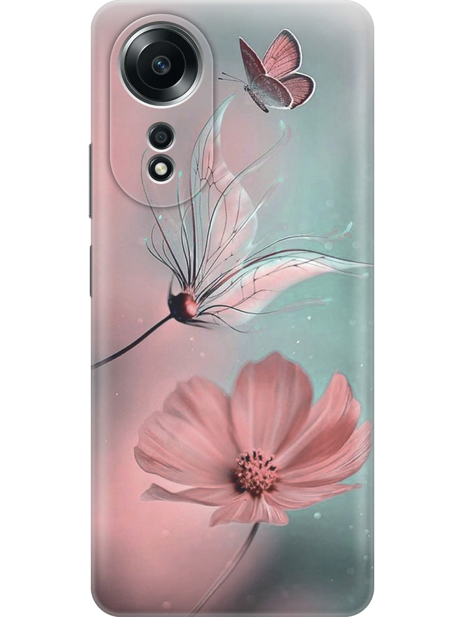 Силиконовый чехол на Oppo A58 4G с принтом "Бабочка и цветы", Прозрачный;голубой;розовый;серый, 782630022
Силиконовый чехол на Oppo A58 4G с принтом "Бабочка и цветы", Прозрачный;голубой;розовый;серый, 782630022