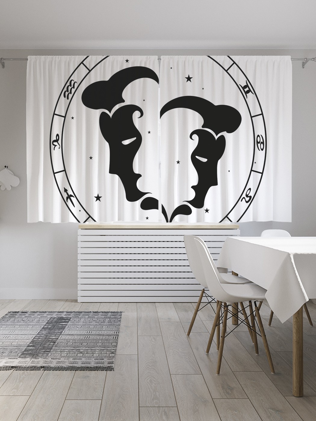 Классические шторы JoyArty "Близнецы в астрологии", Oxford DeLux, 2 полотна 145x180 см, Близнецы в астрологии
Классические шторы JoyArty "Близнецы в астрологии", Oxford DeLux, 2 полотна 145x180 см, Близнецы в астрологии