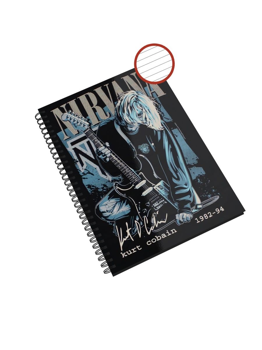 Блокнот СувенирShop "Nirvana/Нирвана/Кобейн" NP-MGNR2-A4/3 A4 48 листов в линейку, NP-MGNR2-A4/3
Блокнот СувенирShop "Nirvana/Нирвана/Кобейн" NP-MGNR2-A4/3 A4 48 листов в линейку, NP-MGNR2-A4/3