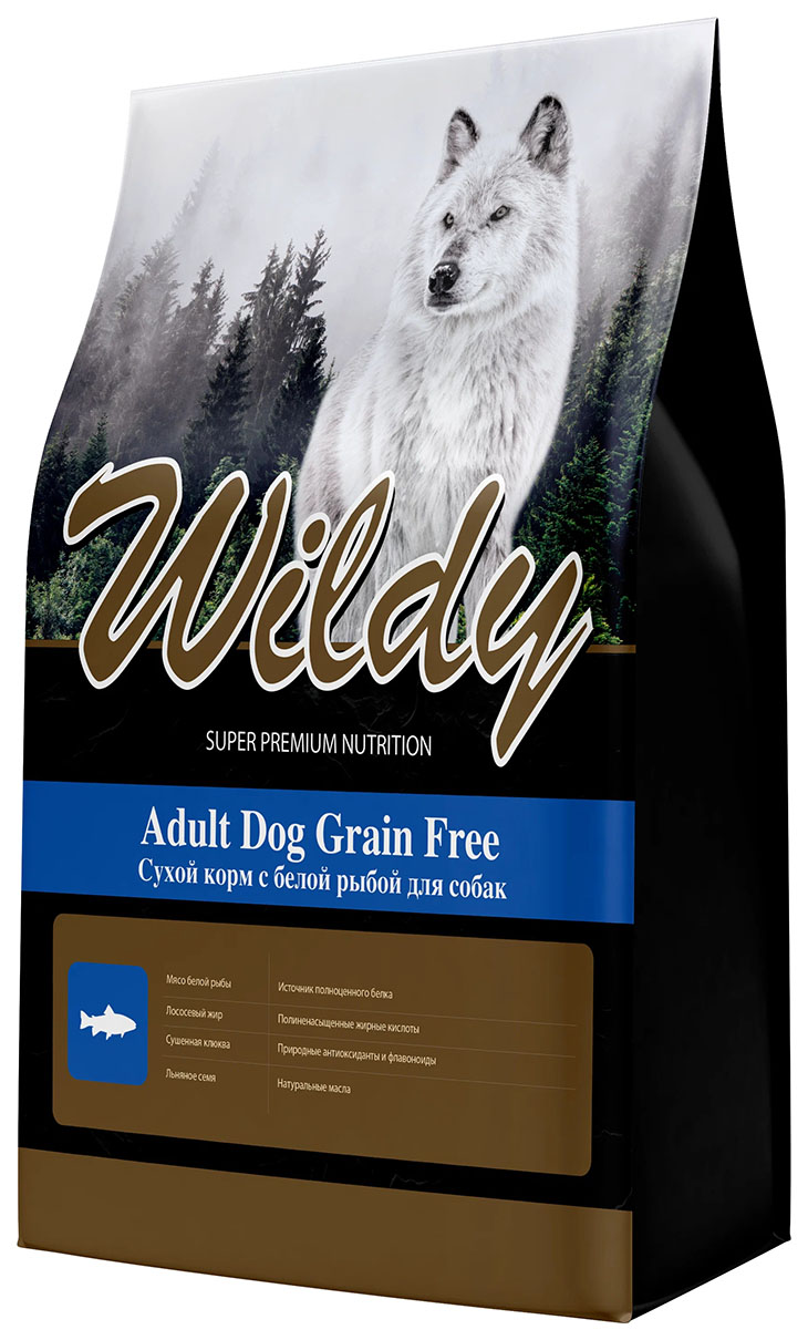 Сухой корм для собак Wildy Adult Dog Grain Free беззерновой с белой рыбой, 1 кг, Adult Dog
Сухой корм для собак Wildy Adult Dog Grain Free беззерновой с белой рыбой, 1 кг, Adult Dog