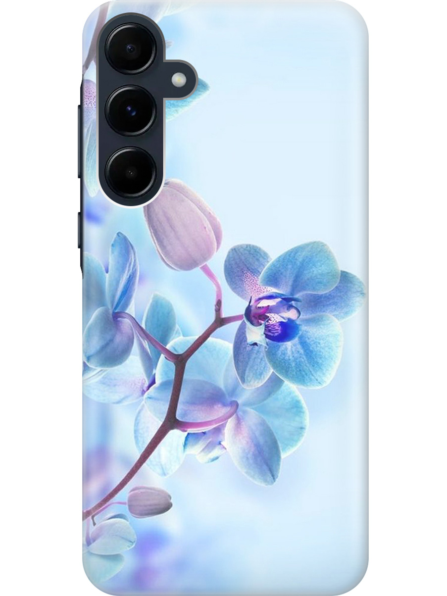 Силиконовый чехол на Samsung Galaxy A35 с рисунком "Синий цветок на синем", Голубой;синий;фиолетовый, 20012130
Силиконовый чехол на Samsung Galaxy A35 с рисунком "Синий цветок на синем", Голубой;синий;фиолетовый, 20012130