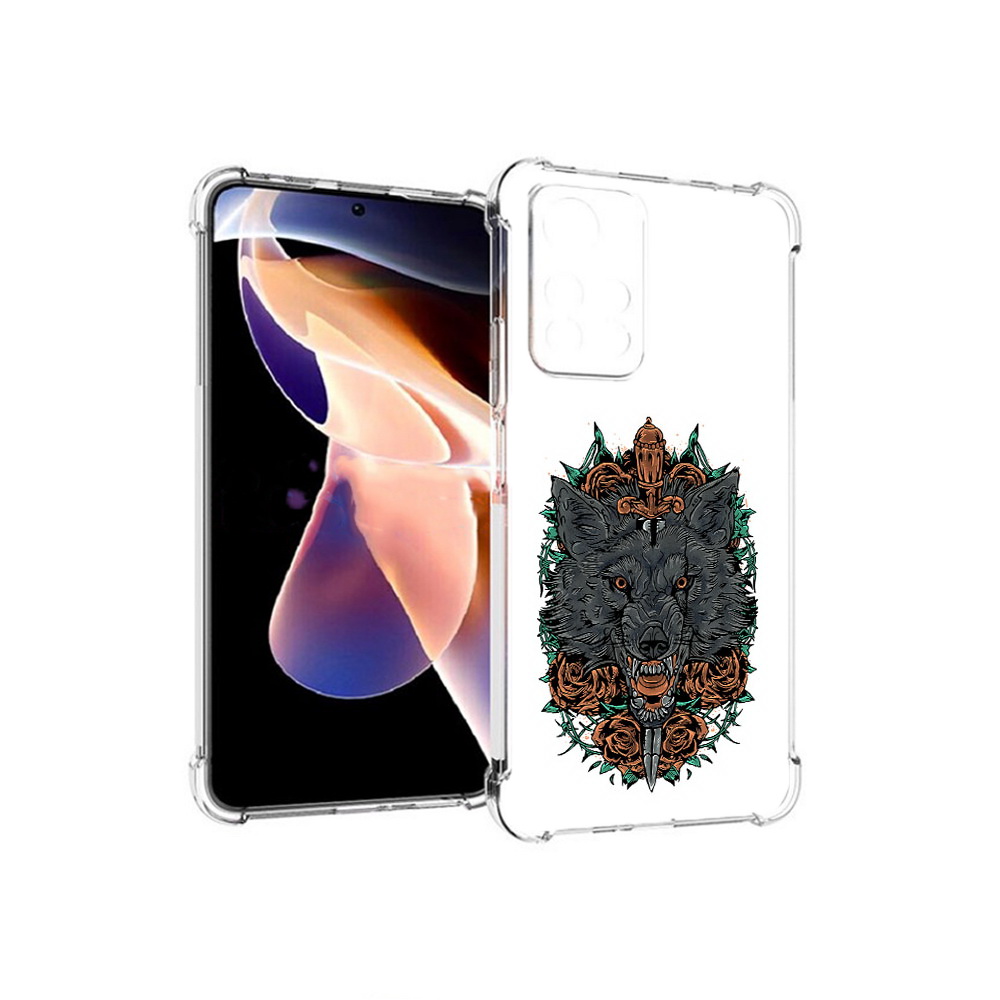 Чехол MyPads Tocco для Xiaomi Redmi Note 11 Pro красивый злой волк (PT224811.282.409), Прозрачный, Tocco
Чехол MyPads Tocco для Xiaomi Redmi Note 11 Pro красивый злой волк (PT224811.282.409), Прозрачный, Tocco