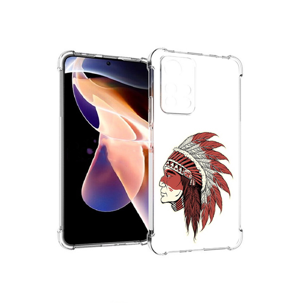Чехол MyPads Tocco для Xiaomi Redmi Note 11 Pro красный индеец (PT224811.282.411), Прозрачный, Tocco
Чехол MyPads Tocco для Xiaomi Redmi Note 11 Pro красный индеец (PT224811.282.411), Прозрачный, Tocco