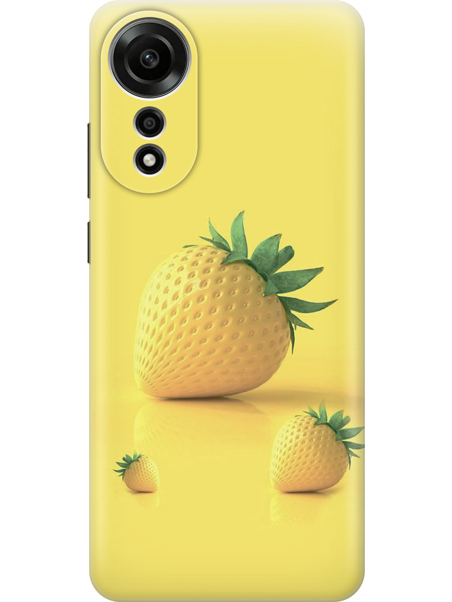 Силиконовый чехол на Oppo A78 4G с принтом "Желтая клубника", Прозрачный;черный, 782629432
Силиконовый чехол на Oppo A78 4G с принтом "Желтая клубника", Прозрачный;черный, 782629432