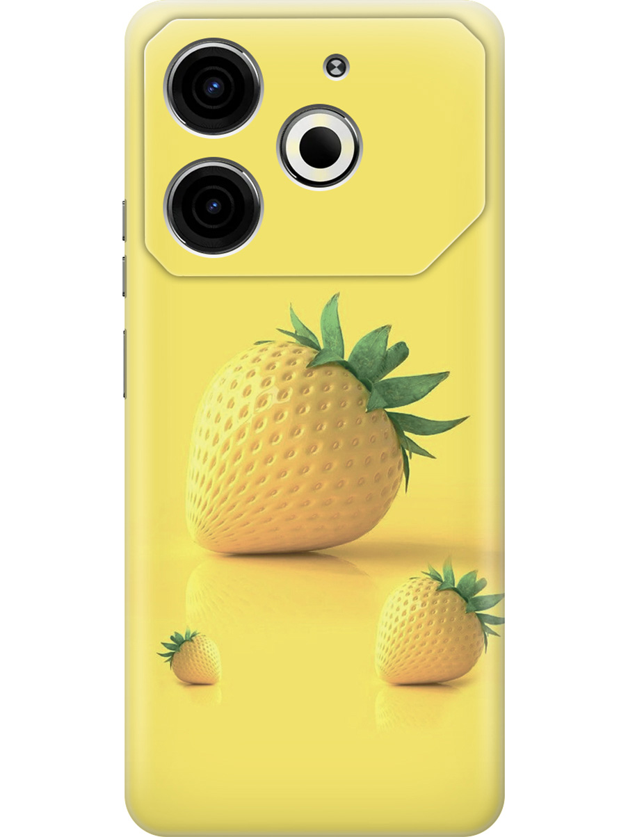 Силиконовый чехол на Tecno Pova 6 Neo с принтом "Желтая клубника", Прозрачный;черный, 782634832
Силиконовый чехол на Tecno Pova 6 Neo с принтом "Желтая клубника", Прозрачный;черный, 782634832