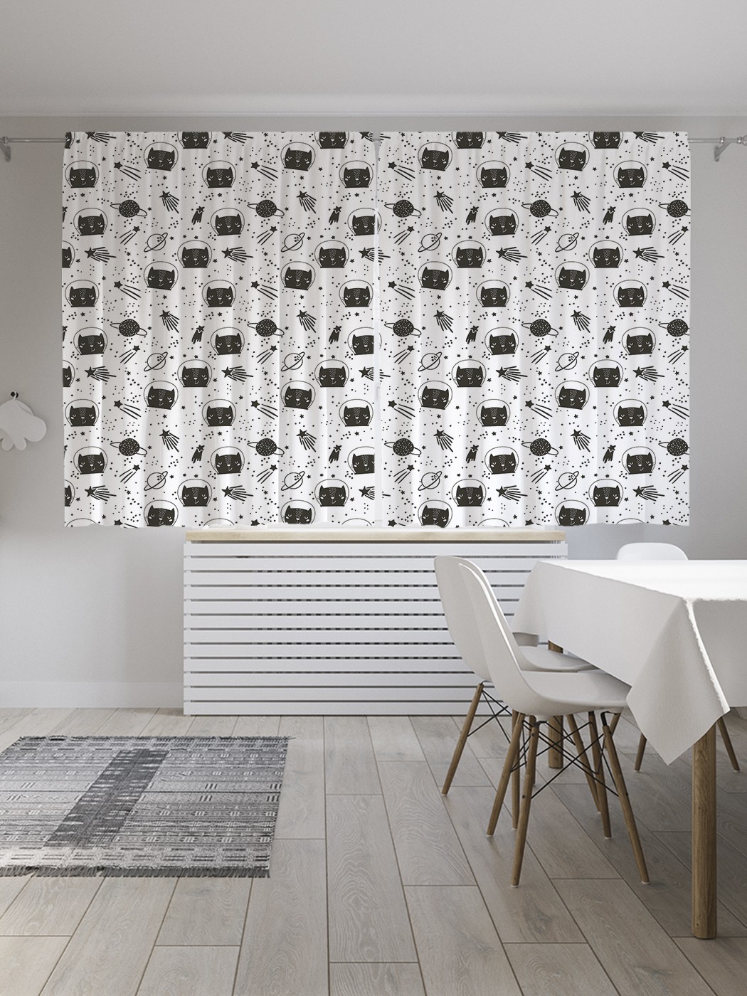 Классические шторы JoyArty "Кот в скафандре", серия Oxford DeLux, 2 полотна 145x180 см, Кот в скафандре
Классические шторы JoyArty "Кот в скафандре", серия Oxford DeLux, 2 полотна 145x180 см, Кот в скафандре