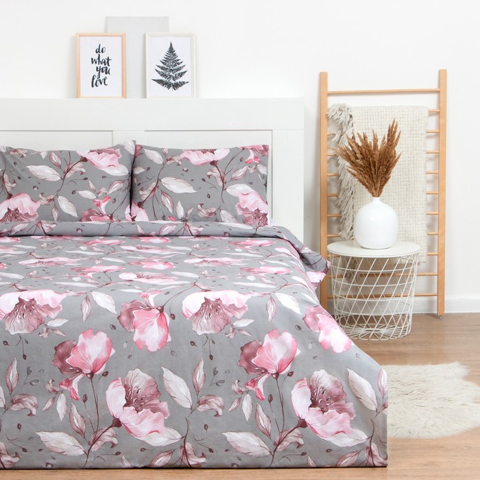 Постельное бельё 2 сп LoveLife Pink flowers: пододеяльник 180х217см+наволочка 50х70см-2шт,
Постельное бельё 2 сп LoveLife Pink flowers: пододеяльник 180х217см+наволочка 50х70см-2шт,