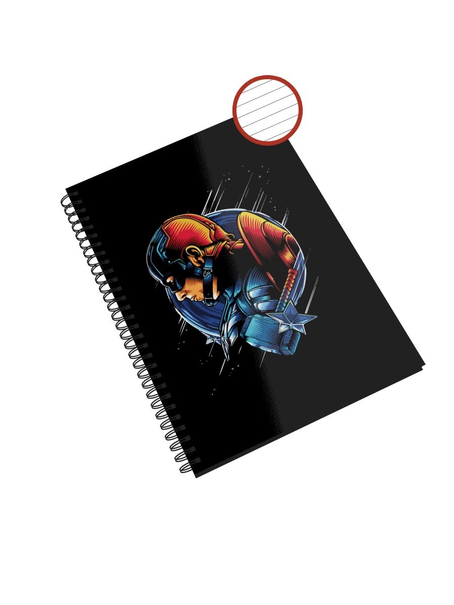 Блокнот СувенирShop "Капитан Америка/Captain America" NP-MVKA2-A4/3 A4 48 листов в линейку, NP-MVKA2-A4/3
Блокнот СувенирShop "Капитан Америка/Captain America" NP-MVKA2-A4/3 A4 48 листов в линейку, NP-MVKA2-A4/3