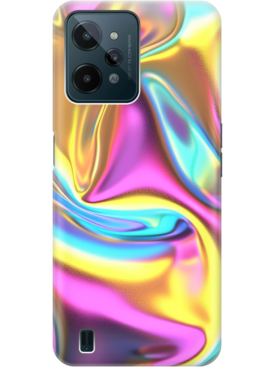 Силиконовый чехол на realme C31 с принтом "Ультрафиолетовая абстракция", Прозрачный;желтый;фиолетовый, 766400331
Силиконовый чехол на realme C31 с принтом "Ультрафиолетовая абстракция", Прозрачный;желтый;фиолетовый, 766400331