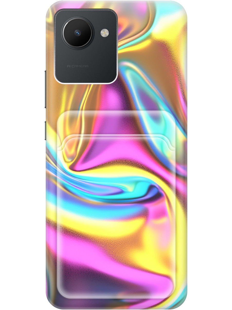 Силиконовый чехол на realme C30 с принтом с карманом для карты прозрачный 789580, Желтый;фиолетовый;прозрачный, 766400231
Силиконовый чехол на realme C30 с принтом с карманом для карты прозрачный 789580, Желтый;фиолетовый;прозрачный, 766400231