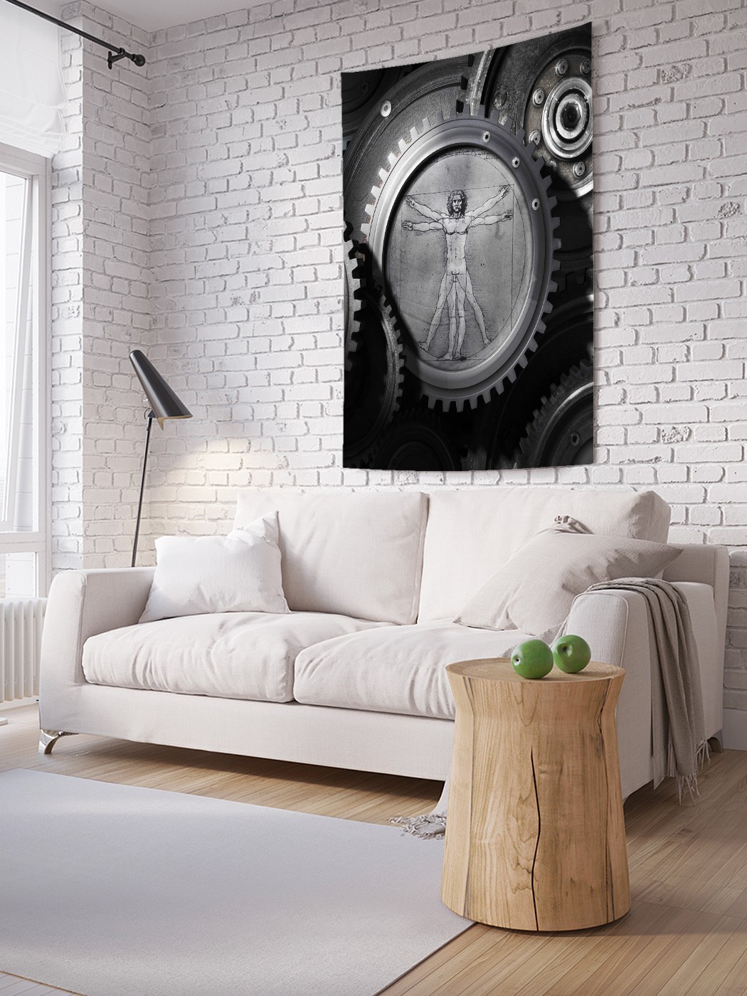Вертикальное фотопанно на стену JoyArty Витрувианский человек 150x200 см, Витрувианский человек
Вертикальное фотопанно на стену JoyArty Витрувианский человек 150x200 см, Витрувианский человек