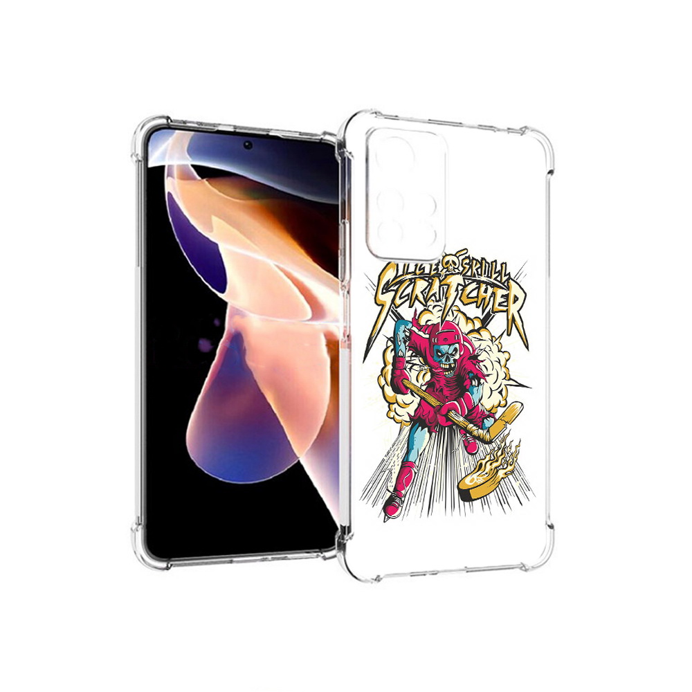 Чехол MyPads Tocco для Xiaomi Redmi Note 11 Pro нарисованный скелет хоккеист, Прозрачный, Tocco
Чехол MyPads Tocco для Xiaomi Redmi Note 11 Pro нарисованный скелет хоккеист, Прозрачный, Tocco