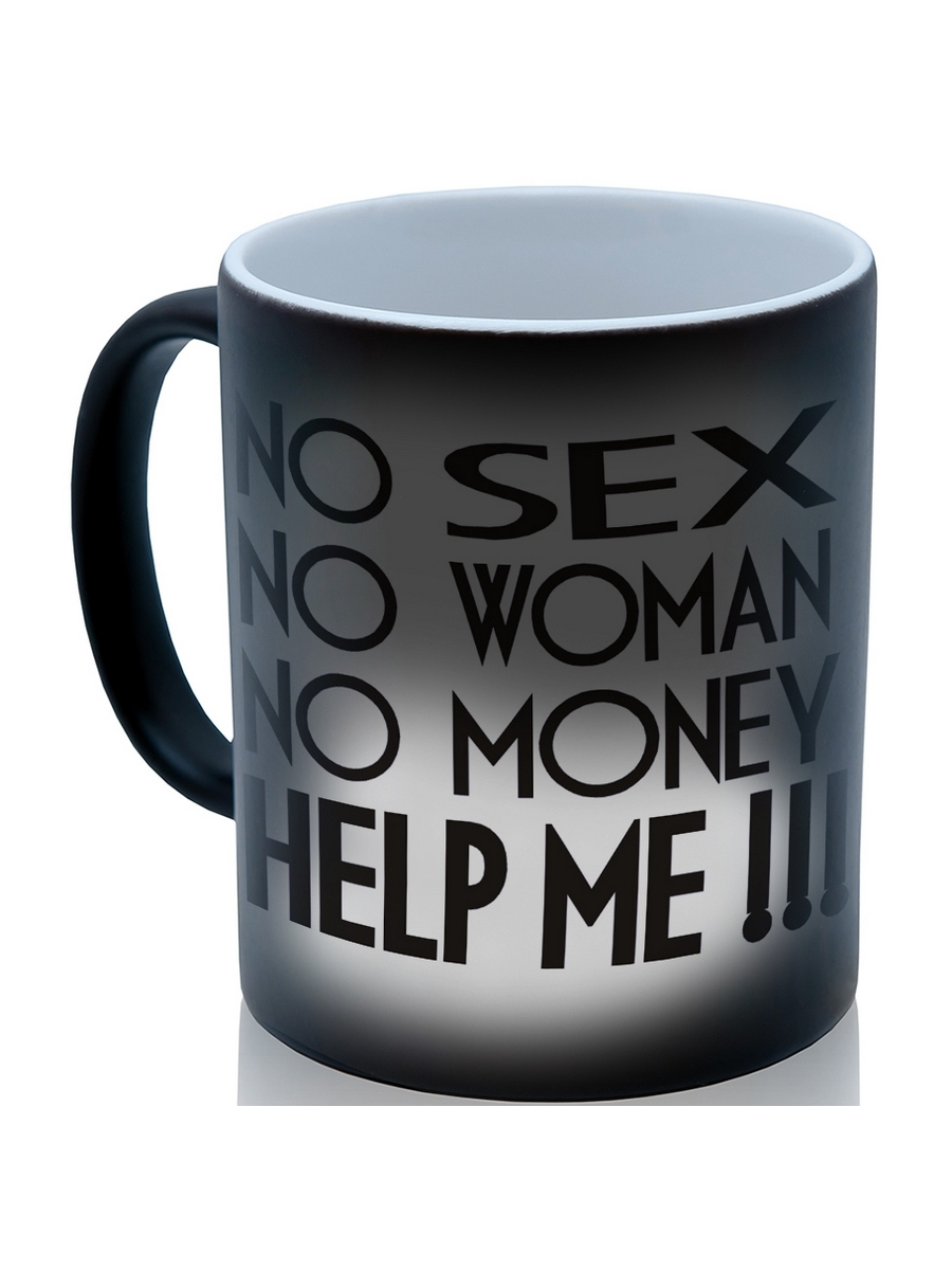 фото Кружка drabs no sex, no woman, no money это help me!!!