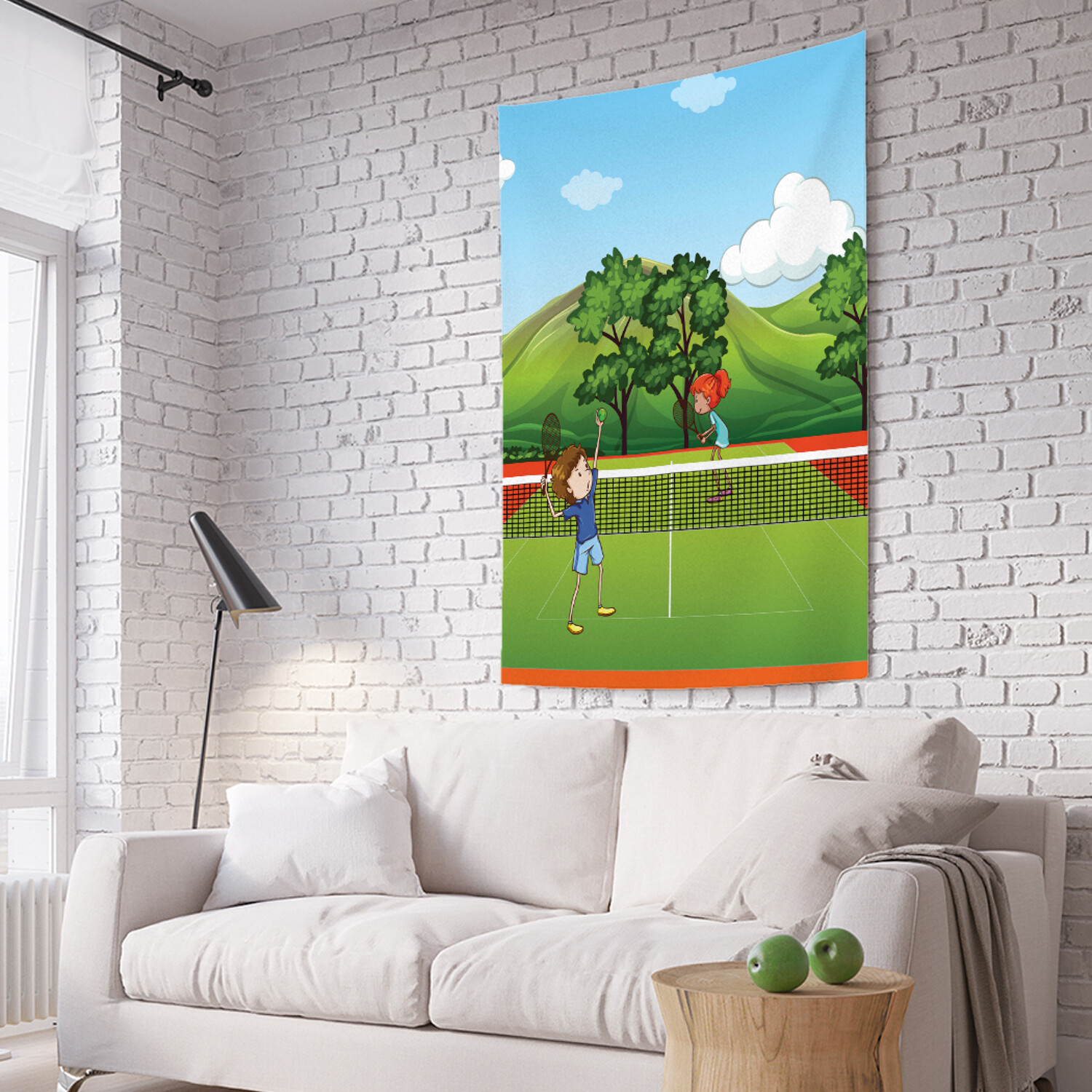 Вертикальное фотопанно на стену JoyArty Дети играют в тенис 150x200 см, Дети играют в тенис
Вертикальное фотопанно на стену JoyArty Дети играют в тенис 150x200 см, Дети играют в тенис