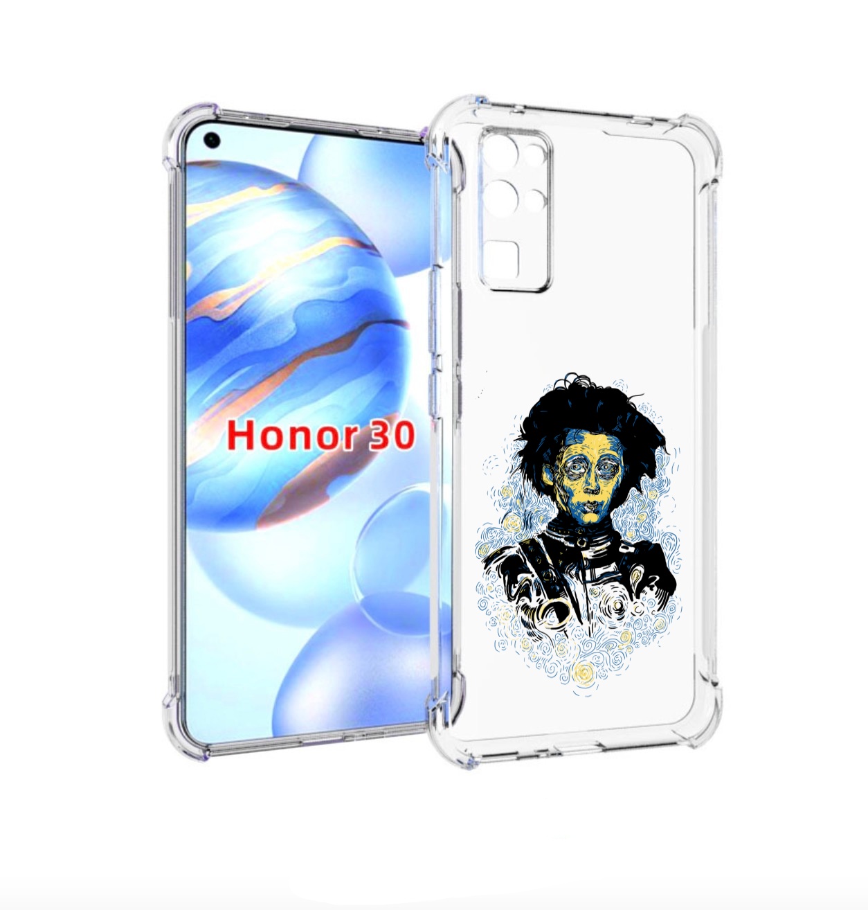 Чехол бампер MyPads парень черно-белый абстракция для Honor 30 (, Прозрачный, Tocco
Чехол бампер MyPads парень черно-белый абстракция для Honor 30 (, Прозрачный, Tocco