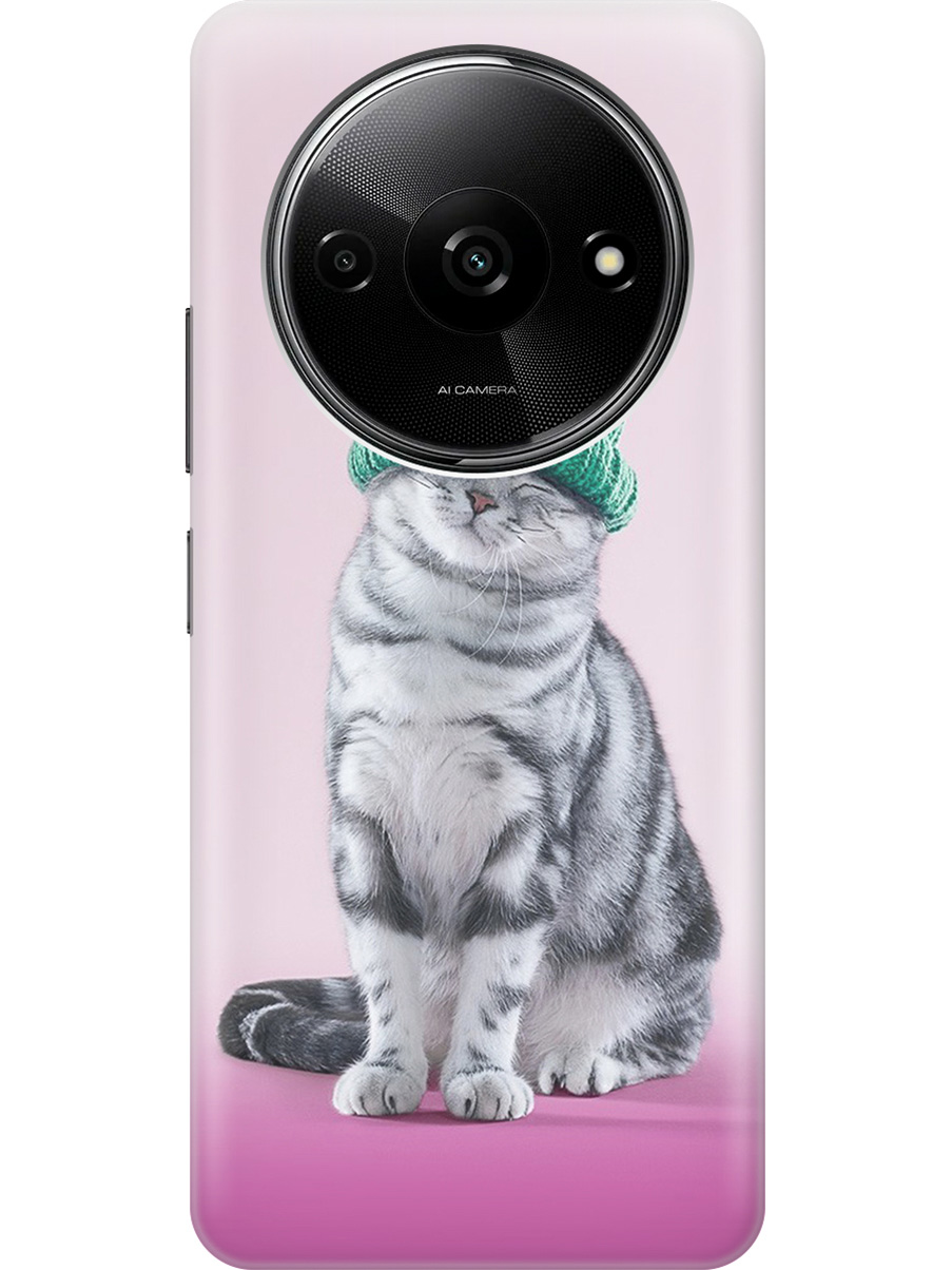 Силиконовый чехол на Xiaomi Redmi A3 с рисунком "Кот в зеленой шапке", Розовый;серый, 20012118
Силиконовый чехол на Xiaomi Redmi A3 с рисунком "Кот в зеленой шапке", Розовый;серый, 20012118