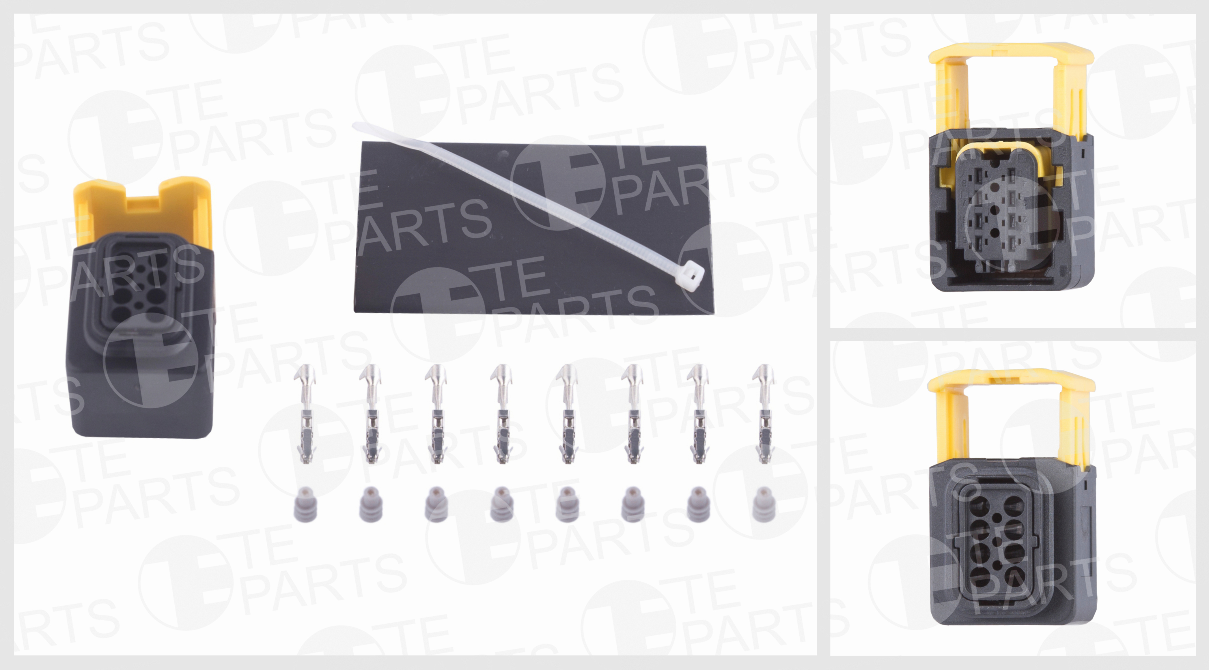 TEPARTS 7813878 Разъём 8 контактный (комплектация 10-pin, 8 уплотнений, 2 заглушки, резино
TEPARTS 7813878 Разъём 8 контактный (комплектация 10-pin, 8 уплотнений, 2 заглушки, резино